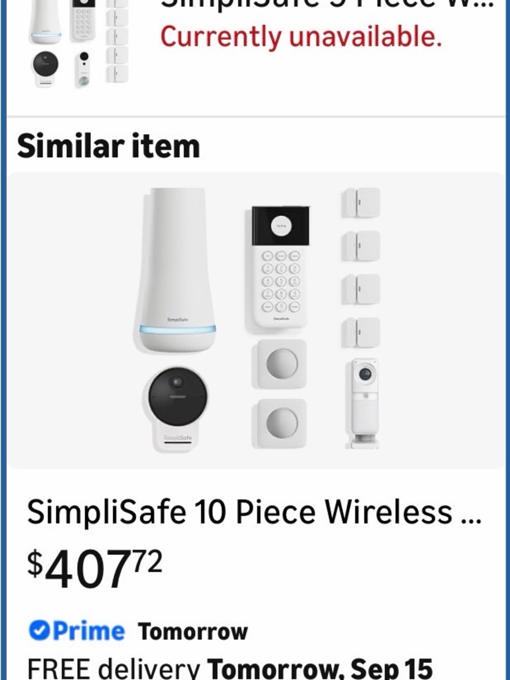 SimpliSafe Home Security System Gen 3 - Picture 5 of 5